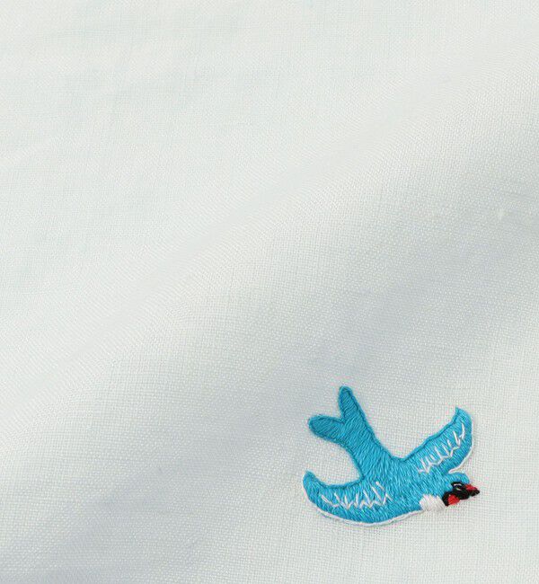 TOMORROWLAND HOME「エンブロイダリー プレーンリネン ナプキン（45cm X 45cm）」|食器・キッチングッズ|