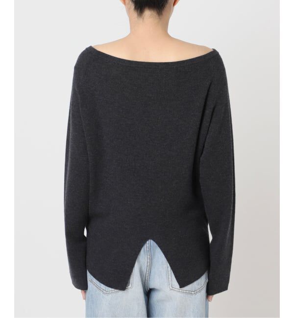Plage「《追加予約》Off shoulder slit ニット 3」|ニット・セーター|