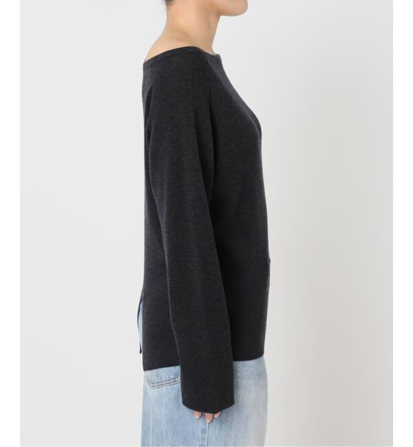 Plage「《追加予約》Off shoulder slit ニット 3」|ニット・セーター|