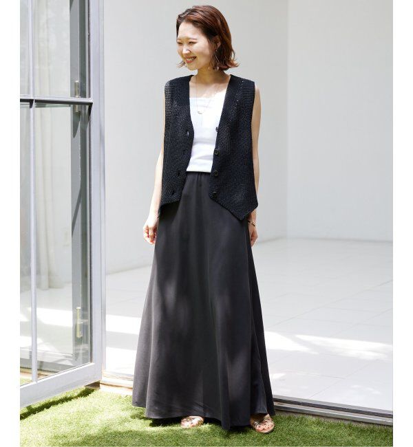 SLOBE IENA「《追加4》フライスパット付きキャミソール」|インナー|