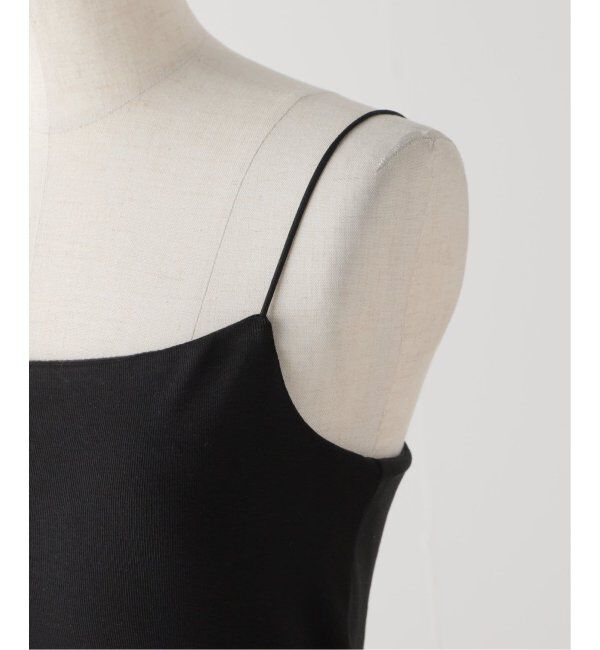 SLOBE IENA「《追加4》フライスパット付きキャミソール」|インナー|