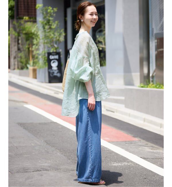 SLOBE IENA「ラミースキッパーシャツ」|シャツ・ブラウス|