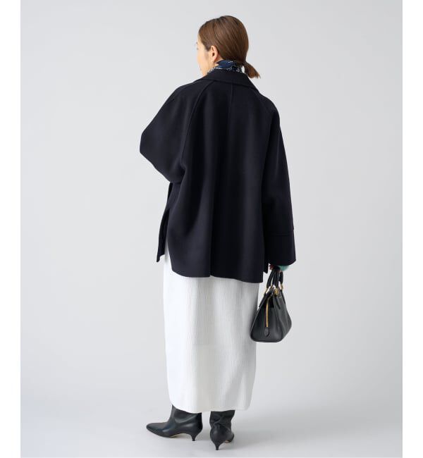 IENA「《追加2》スーパー160ダブルフェイスショートコート」|その他|