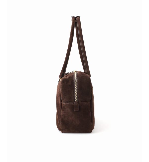 IENA「《追加》Manuel MILANO/マニュエルミラノ SUEDE BOSTON スエードボストンバッグ」|ボストンバッグ|