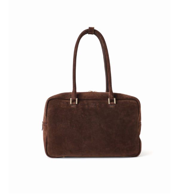 IENA「《追加》Manuel MILANO/マニュエルミラノ SUEDE BOSTON スエードボストンバッグ」|ボストンバッグ|
