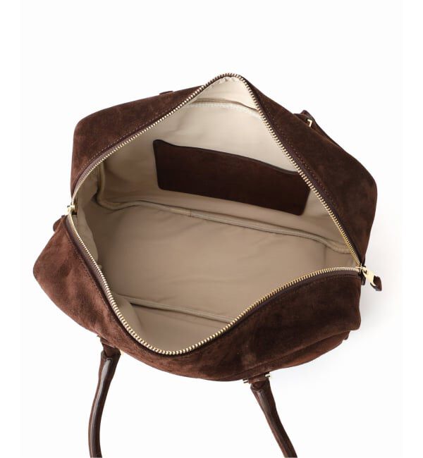 IENA「《追加》Manuel MILANO/マニュエルミラノ SUEDE BOSTON スエードボストンバッグ」|ボストンバッグ|