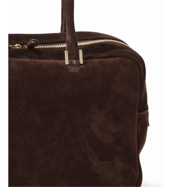 IENA「《追加》Manuel MILANO/マニュエルミラノ SUEDE BOSTON スエードボストンバッグ」|ボストンバッグ|