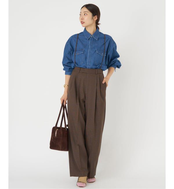 IENA「《追加》Manuel MILANO/マニュエルミラノ SUEDE BOSTON スエードボストンバッグ」|ボストンバッグ|