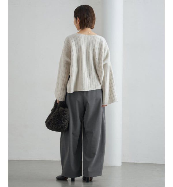 IENA「《追加》ウォッシャブル コクーンパンツ」|その他|