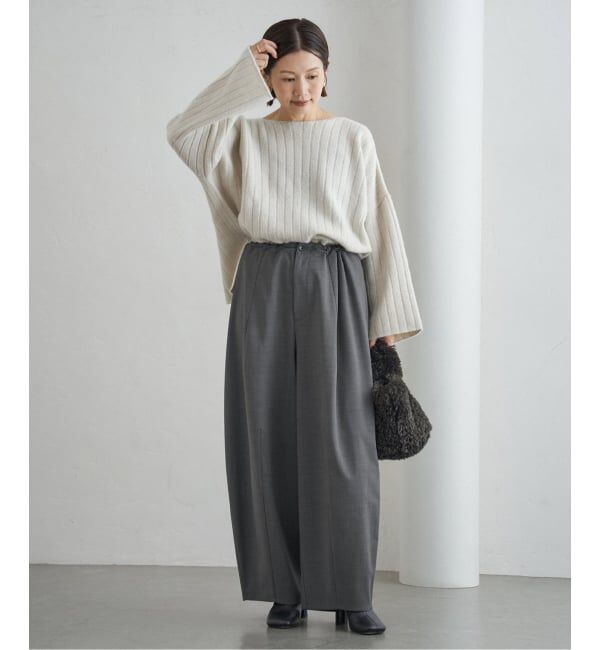 IENA「《追加》ウォッシャブル コクーンパンツ」|その他|