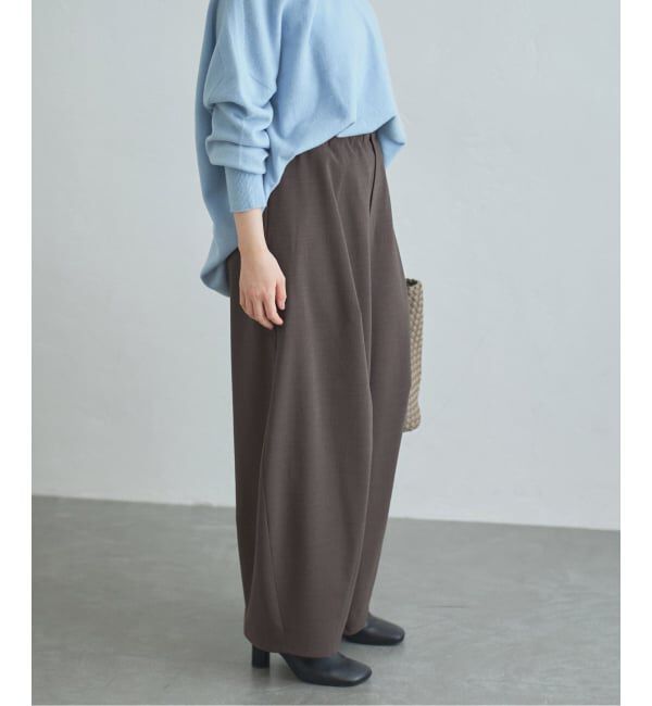 IENA「《追加》ウォッシャブル コクーンパンツ」|その他|