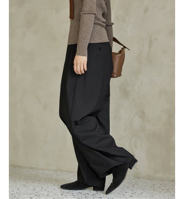 IENA「《追加》ウォッシャブル コクーンパンツ」|その他|