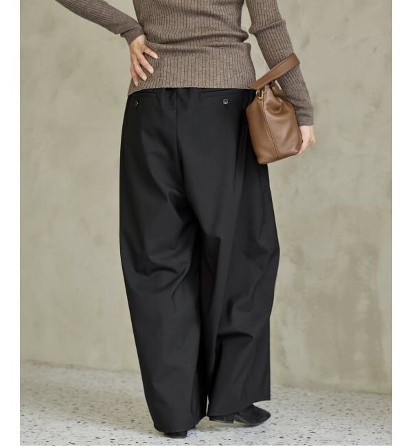 IENA「《追加》ウォッシャブル コクーンパンツ」|その他|