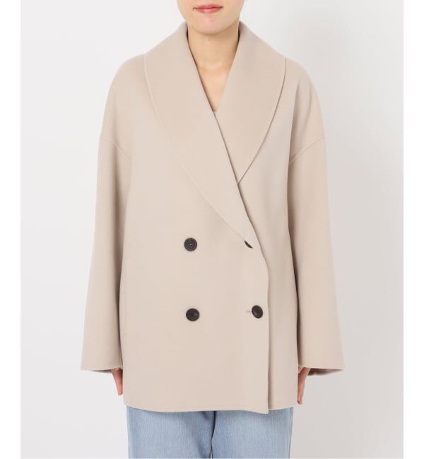 IENA「《追加2》Super160 ショールカラーハーフコート」|その他|