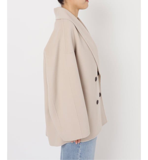 IENA「《追加2》Super160 ショールカラーハーフコート」|その他|