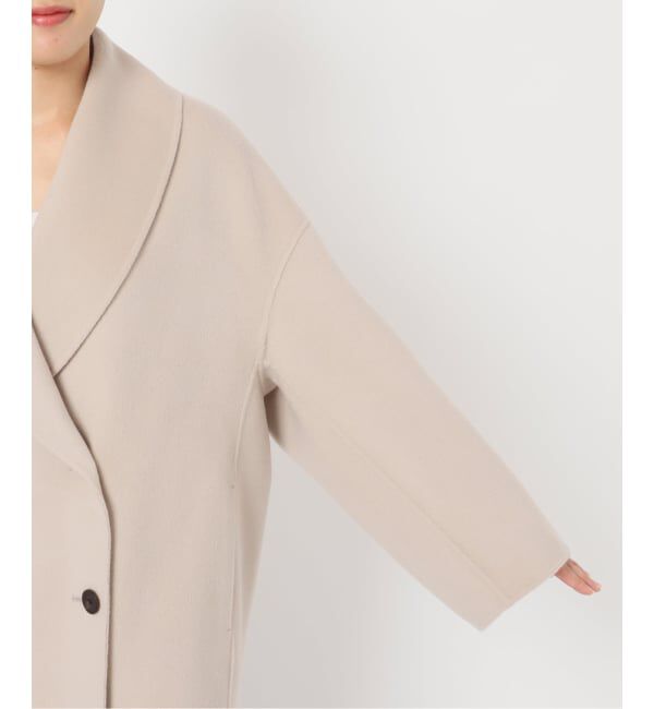 IENA「《追加2》Super160 ショールカラーハーフコート」|その他|