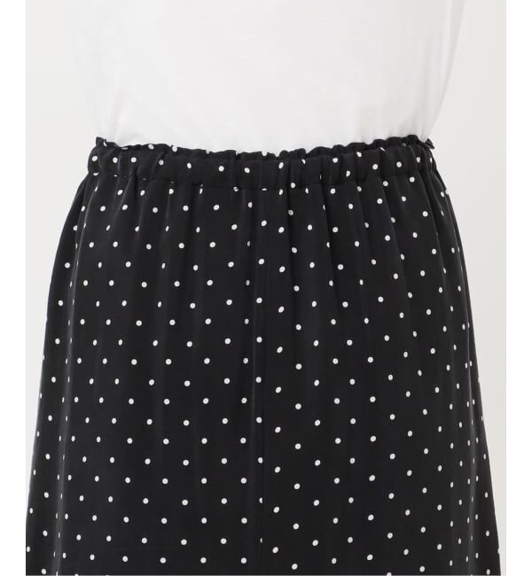 IENA「IPEKERフィブリルドットプリントスカート」|スカート|