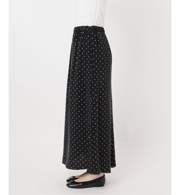 IENA「IPEKERフィブリルドットプリントスカート」|スカート|