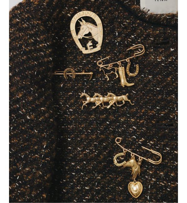 IENA「《WEB限定/追加予約》IENA CHEVAL 3ROW ブローチA」|その他|