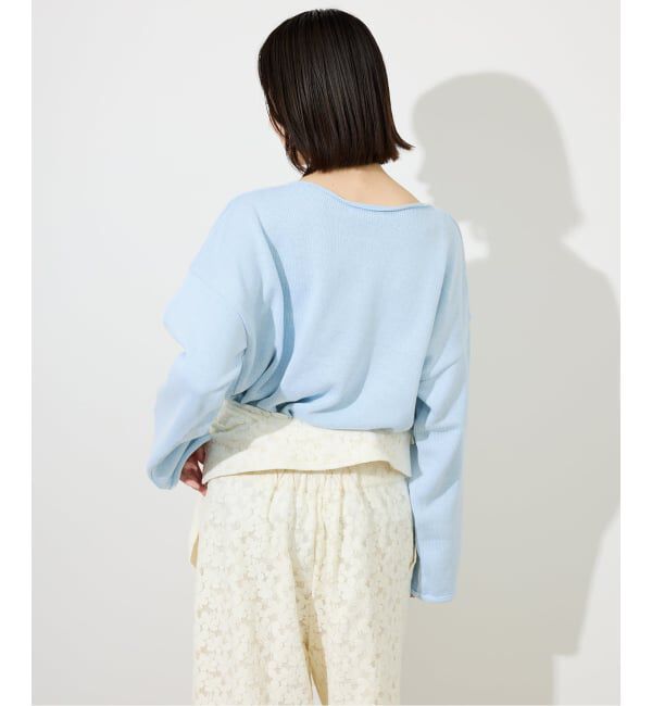 SLOBE IENA「《予約》TRICOTS JEAN MARC/トリコットジーンマルク SLOBE別注 ニットプルオーバー」|ニット・セーター|