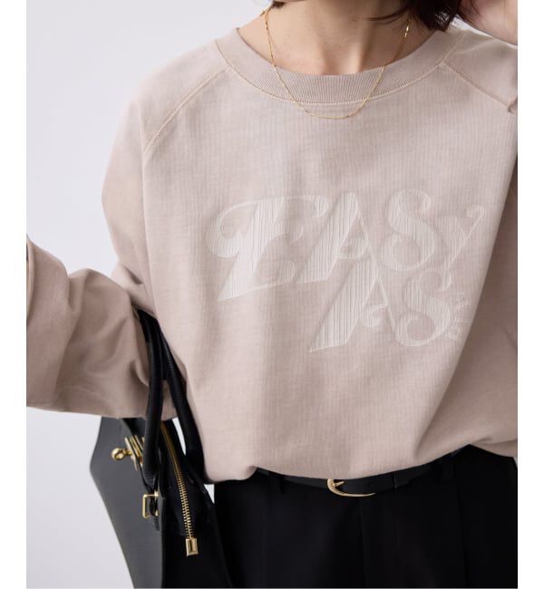 SLOBE IENA「《予約》SCREEN STARS/スクリーンスターズ SLOBE別注 LOGOカットソー」|Tシャツ・カットソー|ベージュ A