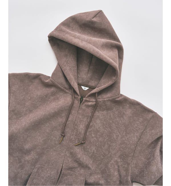 417 EDIFICE「スプレーダンボール ジップパーカー」|パーカー|