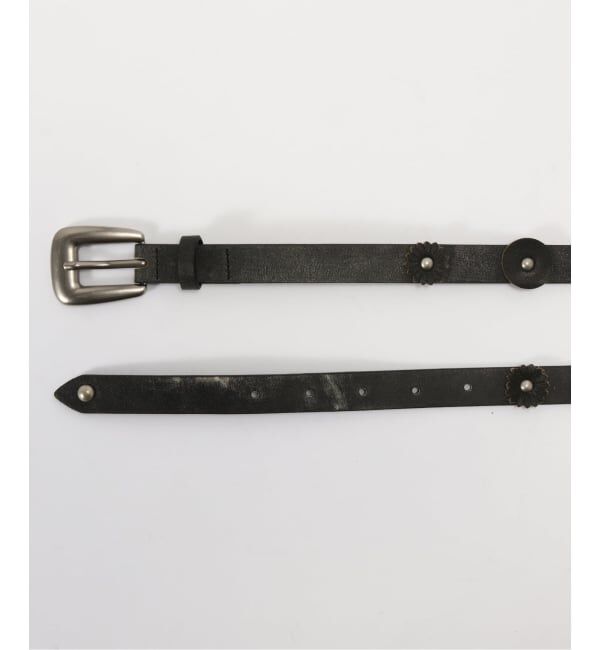 PULP「【Geek Office / ギークオフィス】OPEN YY / WRAP AROUND FLOWER-STUD BELT」|ベルト|