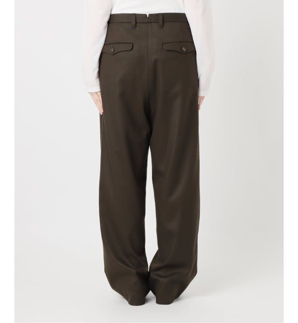 journal standard L'essage「ウールピンストライプ/無地トラウザーパンツ」|スラックス|