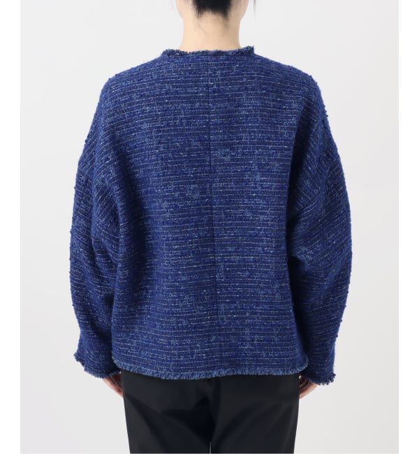 journal standard L'essage「【一部店舗＆WEB限定】GIOLICATWEED ドルマンジャケット 2」|ノーカラージャケット|