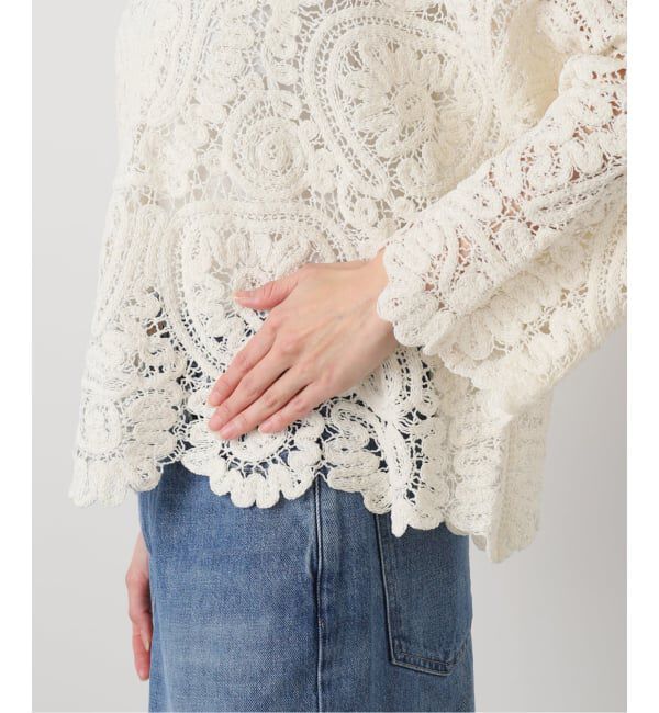 journal standard L'essage「LOULOU DE SAISON AROLD ROUND NECK BOXY S」|シャツ・ブラウス|