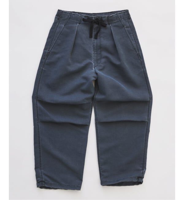 JOURNAL STANDARD relume「《予約》ピグメント加工 ファティーグ オーバーパンツ」|カーゴ|ブラック B