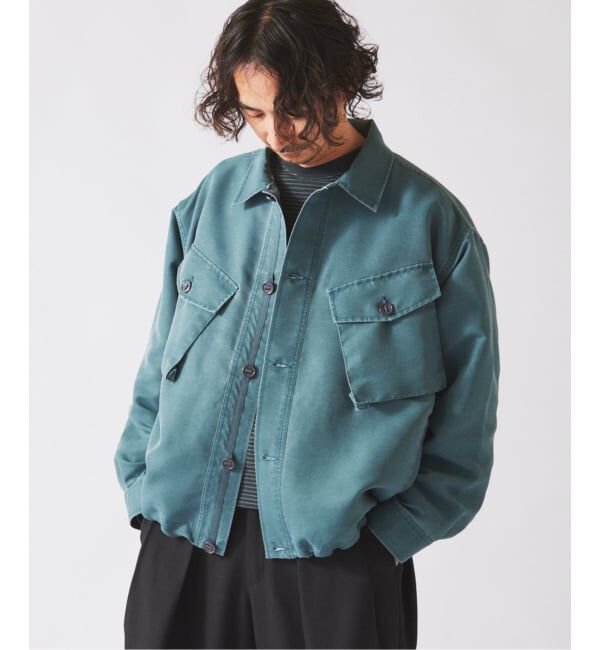 JOURNAL STANDARD relume「《予約》ピグメント加工 CPO シャツブルゾン」|ミリタリージャケット|