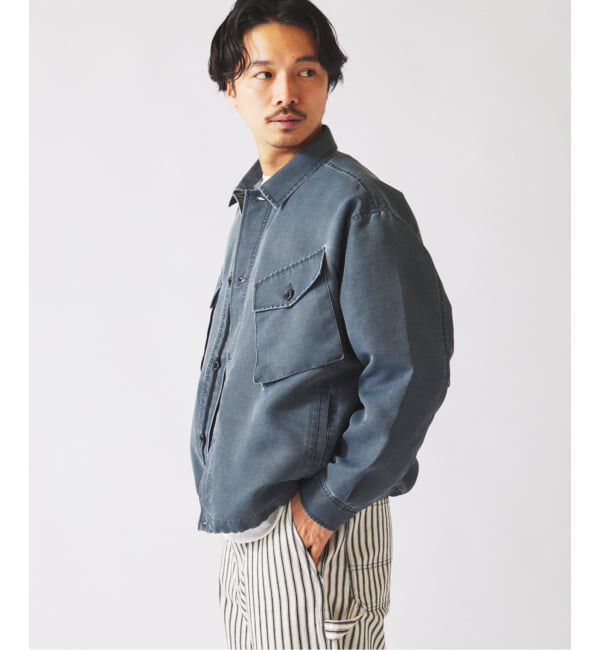 JOURNAL STANDARD relume「《予約》ピグメント加工 CPO シャツブルゾン」|ミリタリージャケット|
