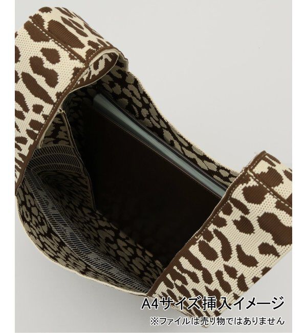 FRAMeWORK「【MY BEST BAG/マイベストバッグ】NOVA BAG レオパード」|トートバッグ|