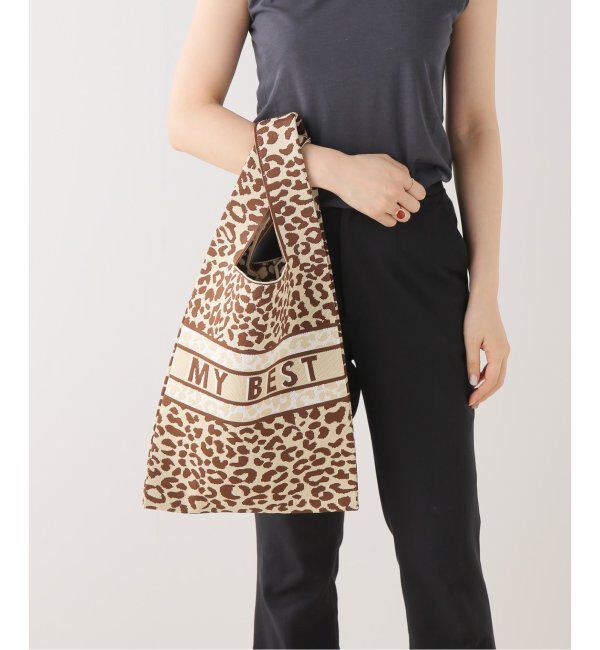 FRAMeWORK「【MY BEST BAG/マイベストバッグ】NOVA BAG レオパード」|トートバッグ|