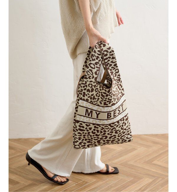 FRAMeWORK「【MY BEST BAG/マイベストバッグ】NOVA BAG レオパード」|トートバッグ|
