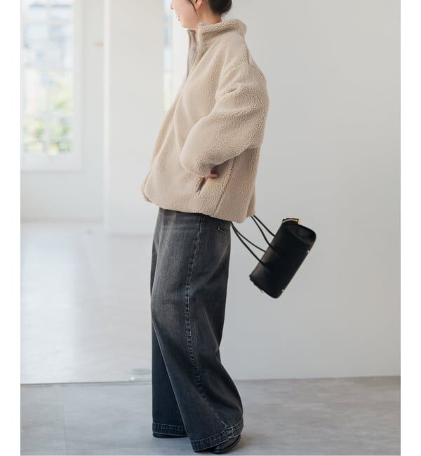 WEB限定カラー有り》リバーシブルボアブルゾン（Spick and Span