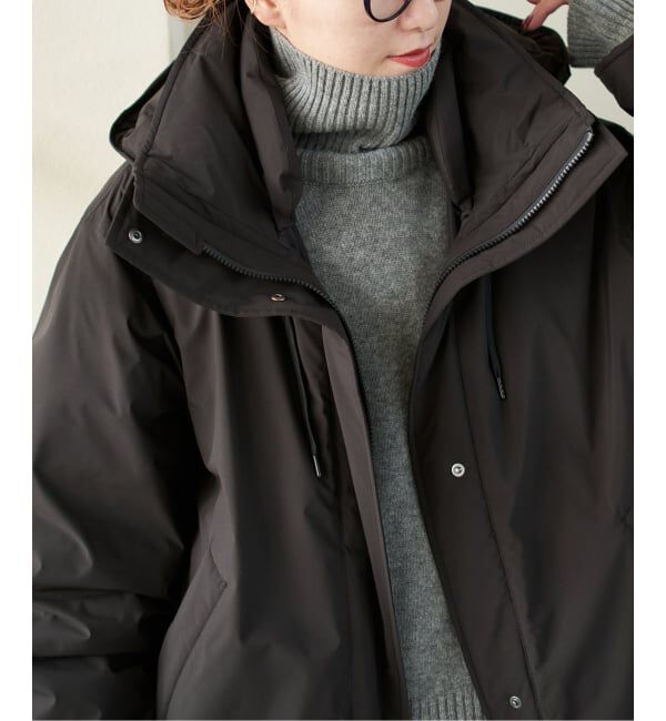 Spick and Span「《追加2 予約》2WAY撥水ダウンハーフコート」|ダウン|