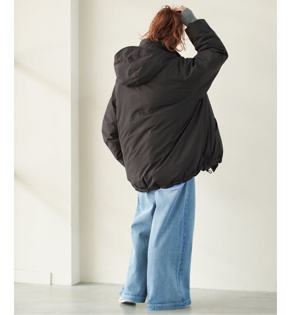 Spick and Span「《追加2 予約》2WAY撥水ダウンハーフコート」|ダウン|