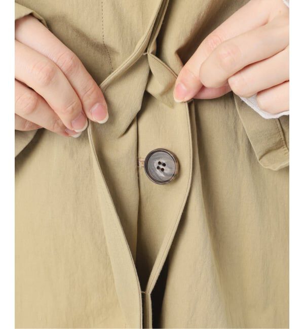 FRAMeWORK「≪予約≫コットンナイロンステンコート」|ステンカラーコート|