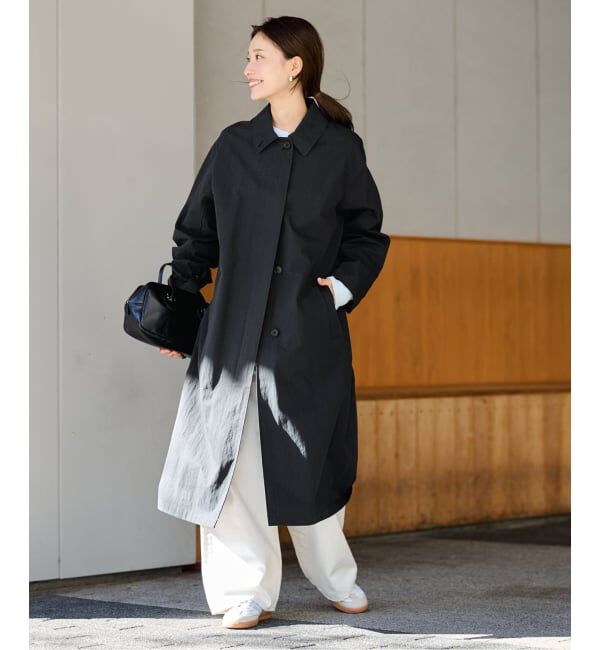 FRAMeWORK「≪予約≫コットンナイロンステンコート」|ステンカラーコート|