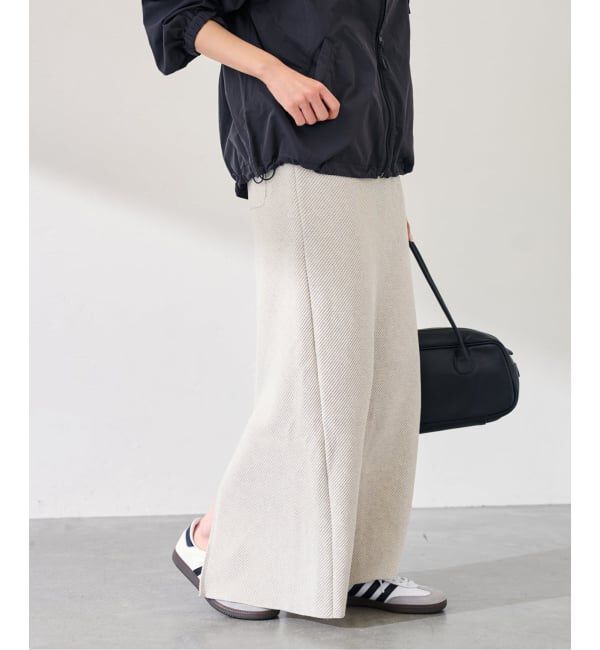 FRAMeWORK「≪追加予約≫ワッフルストレートスカート」|スカート|