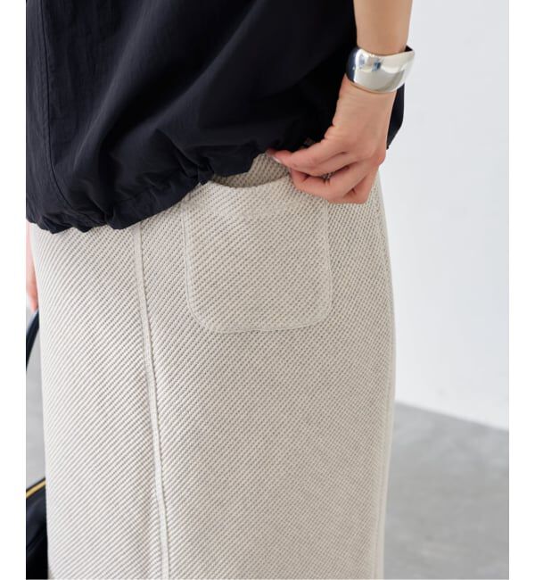 FRAMeWORK「≪追加予約≫ワッフルストレートスカート」|スカート|