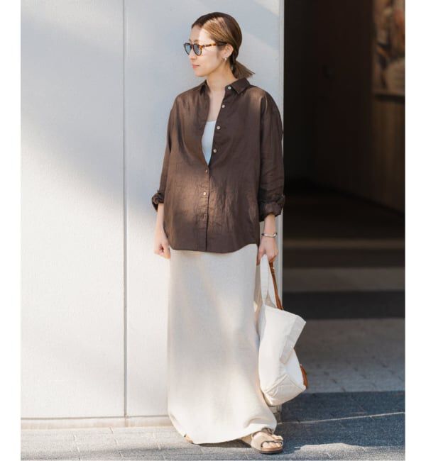 FRAMeWORK「≪追加予約≫ワッフルストレートスカート」|スカート|