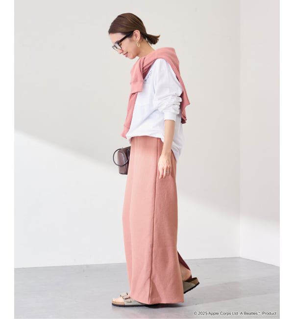 FRAMeWORK「≪追加予約≫ワッフルストレートスカート」|スカート|