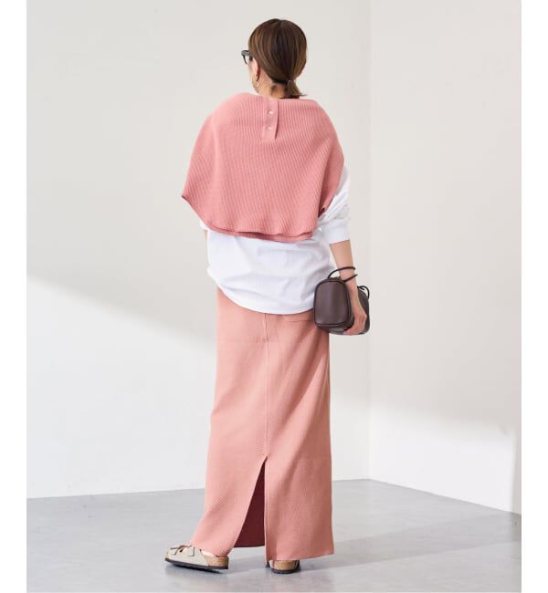 FRAMeWORK「≪追加予約≫ワッフルストレートスカート」|スカート|