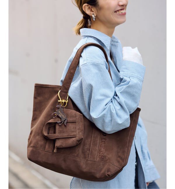 FRAMeWORK「≪追加予約≫YA GOOD IDEAS GOOD NEWS BIG&MINI トートM　2」|トートバッグ|ブラウン