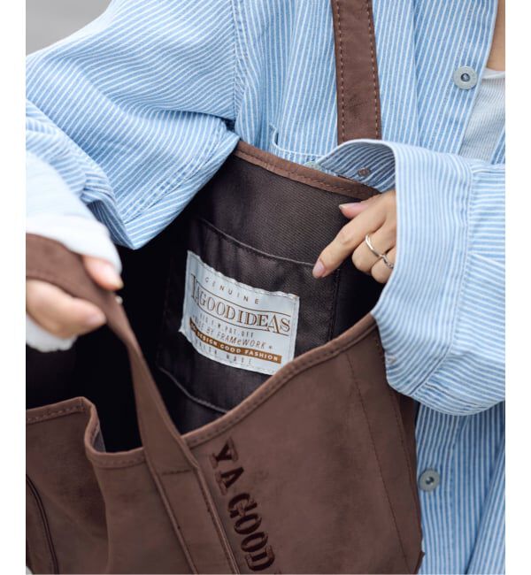 FRAMeWORK「≪追加予約≫YA GOOD IDEAS GOOD NEWS BIG&MINI トートM　2」|トートバッグ|