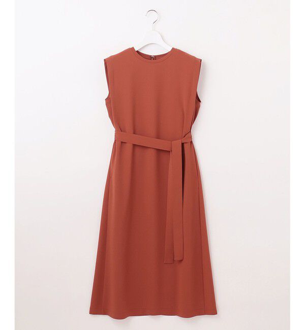 23区「【洗える】ストレッチジョーゼット ワンピース」|ワンピース|