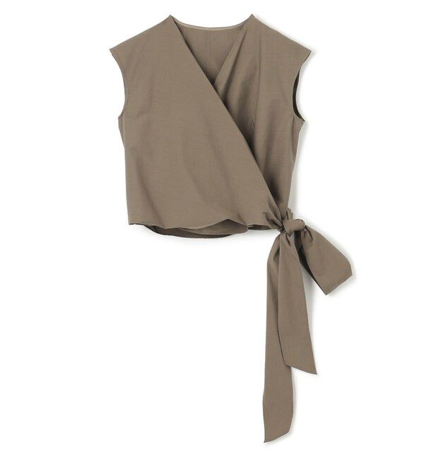 BEIGE,「 HYDRANGEA / カシュクールブラウス」|シャツ・ブラウス|